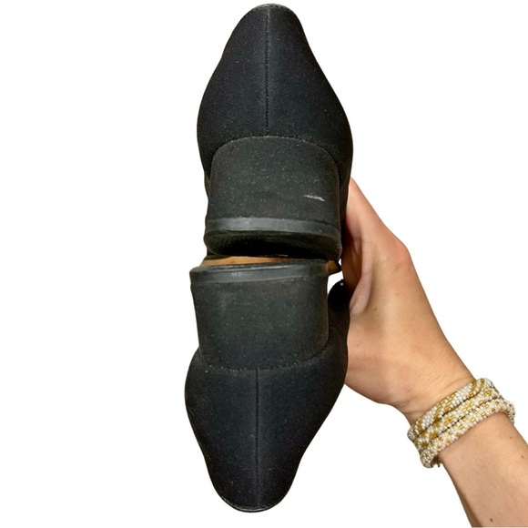 Salvatore Ferragamo Black Fabric Vara Bow Loafers
Size: 7 C (fits true to size) - Picture 8 of 9